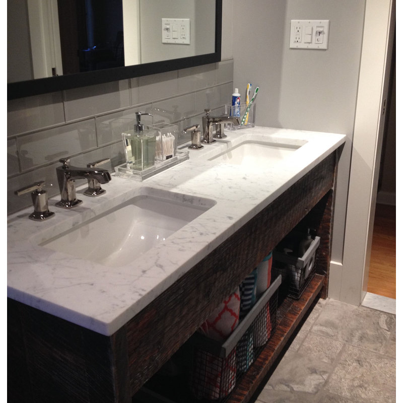 Carreau de mosaïque en verre Lithium 4 po x 12 po avec finition polie fumée imperméable pour dosserets - 1 pied carré