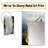 Golden grey Abstract Fractal Whirls of serenity I - Fractal Decorative Wall Mirror, Gold Large Mirror, Printed Metal Art-150458338