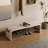 Scandinavian Style Solid Wooden Upholstered Shoe Storage Bench-1566338946