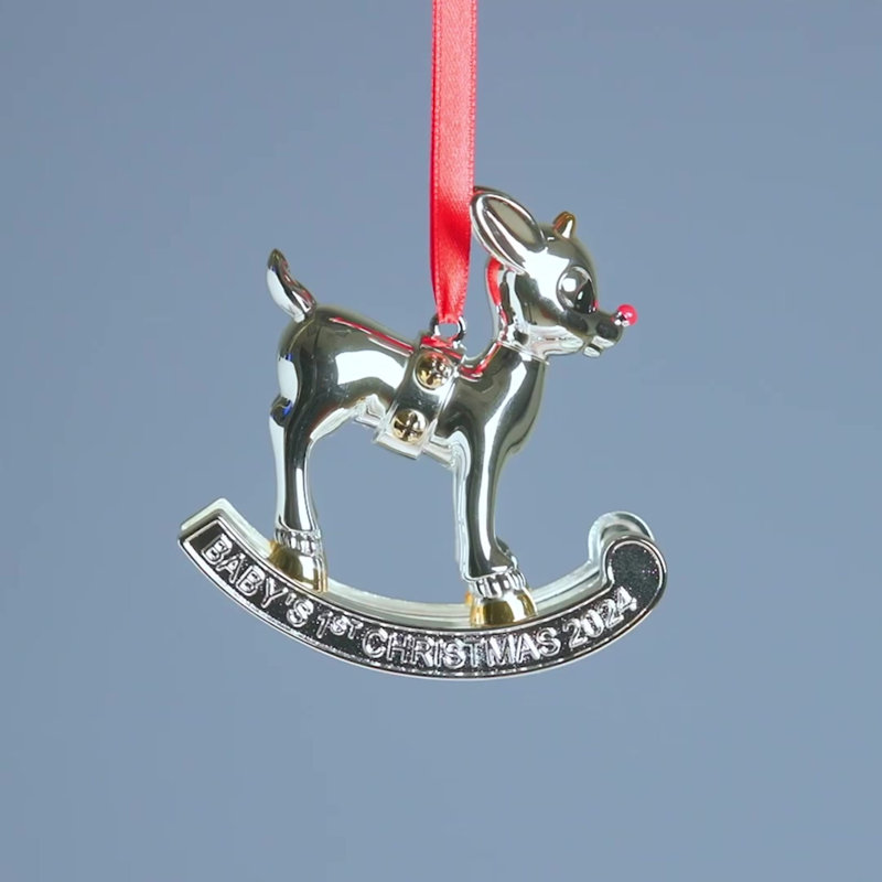 2024 Baby's 1St Christmas Rudolph Ornament