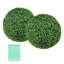  2 boules de topiaire artificielles en bois de buis 20 po rondes de protection solaire