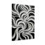 Motif abstrait noir et blanc tendance-679152928
