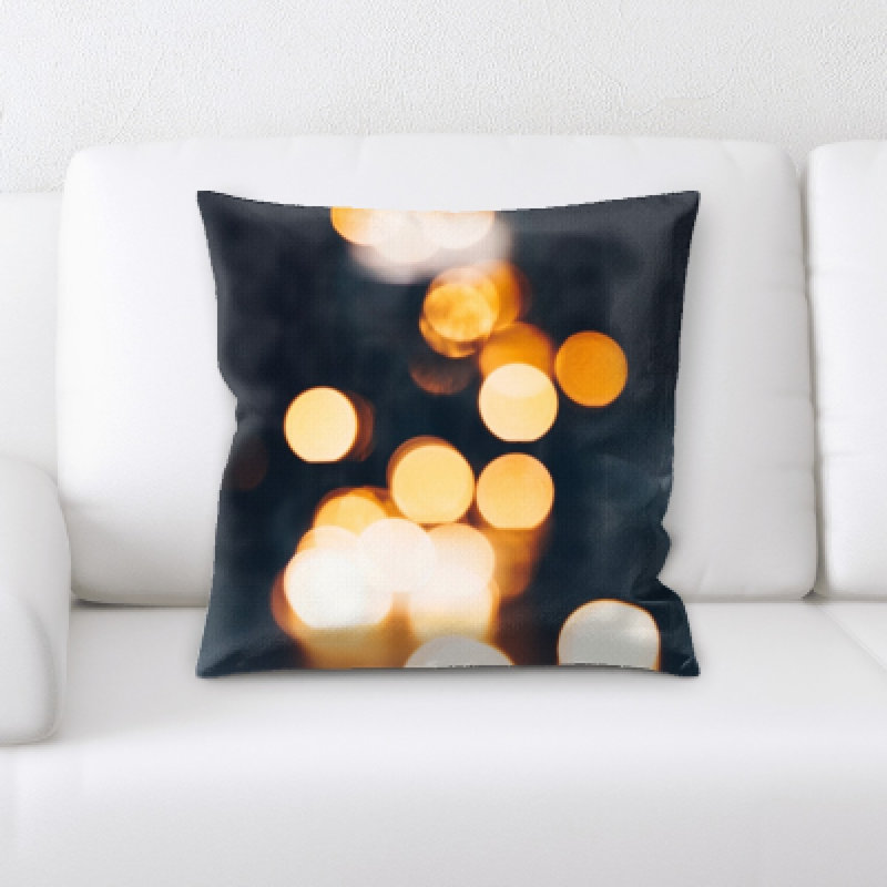 Microsuede Throw Pillow