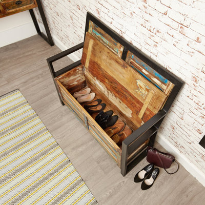 Bouknight Solid Wood Bench