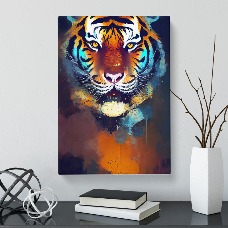 Tiger Vol.2 - Wrapped Canvas, 60cm H x 40cm W x 3cm D