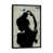 Toile avec cadre noir