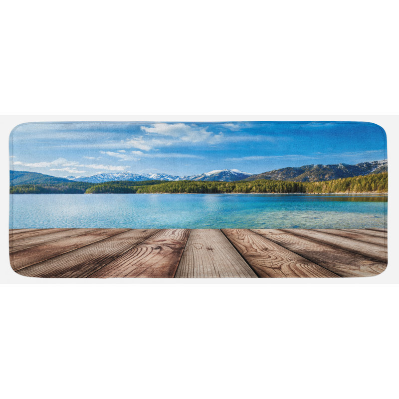 Tapis de cuisine mountain