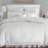 Laura Ashley Annabella White Crocheted European Sham