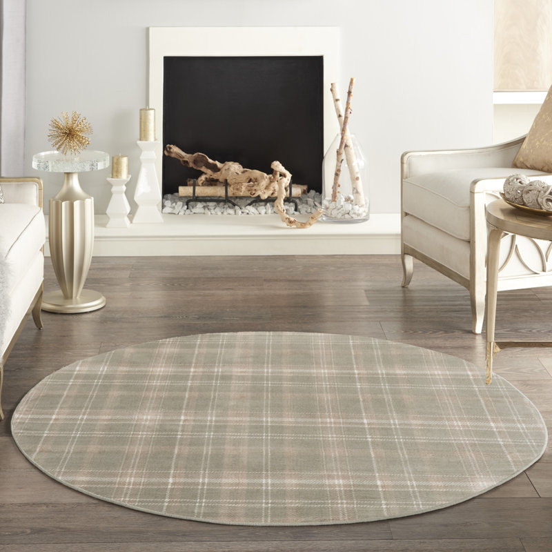 Tapis floral Willesha, Rond 8 pi