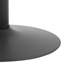 Ickes Round Metal Base Dining Table-1744037173