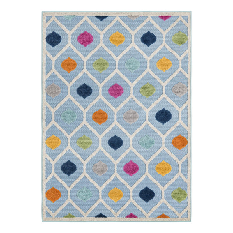 Noord Aruba Indoor/Outdoor Rug, Rectangle 4' x 6'