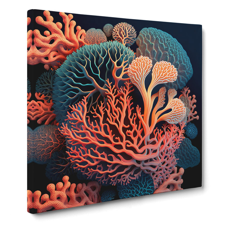 House of Hampton Coral Graphic Art | Wayfair.co.uk