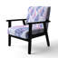 Chaise rembourrée Modern - Fauteuil Paisley Harmony-1598483656