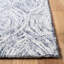 Tapis argenté / gris en laine touffeté à la main Alora-1293033072