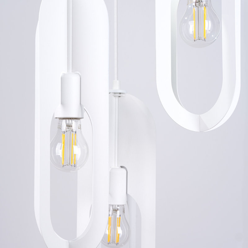 Bernold 3 - Light Stainless Steel Pendant