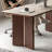 Retro thickened rock plate dining table sets-106445740