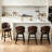 Aadhvika Upholstered BarStools with Solid Wood Frame-120341193-121080780