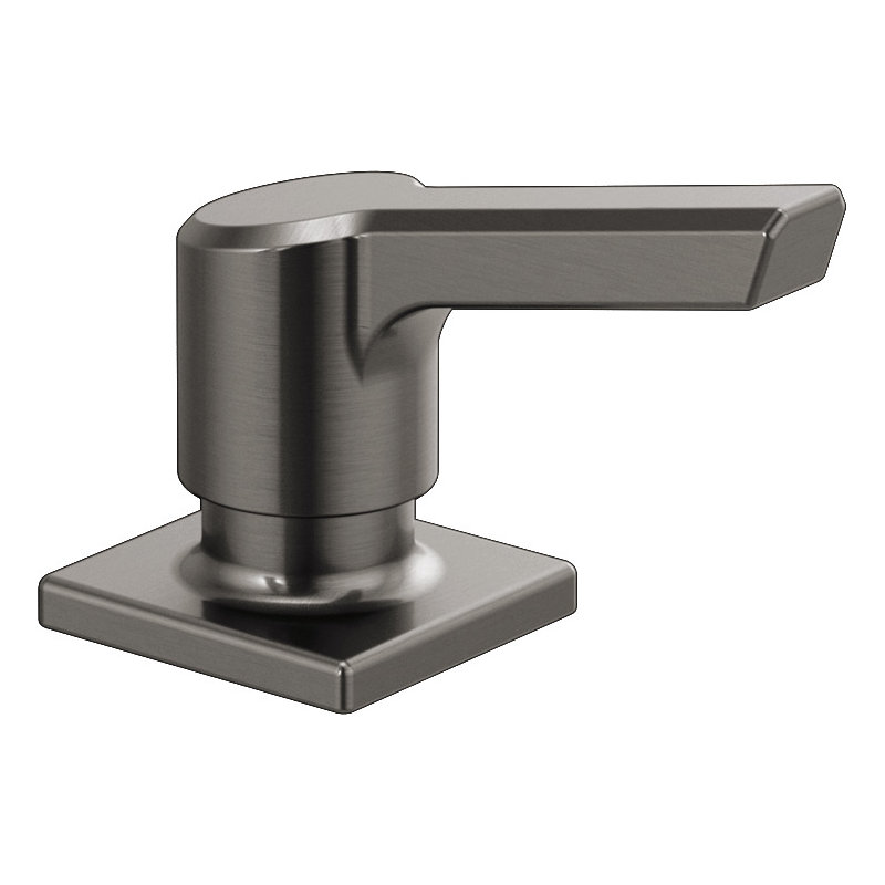 Pivotal Soap Dispenser, Black Stainless