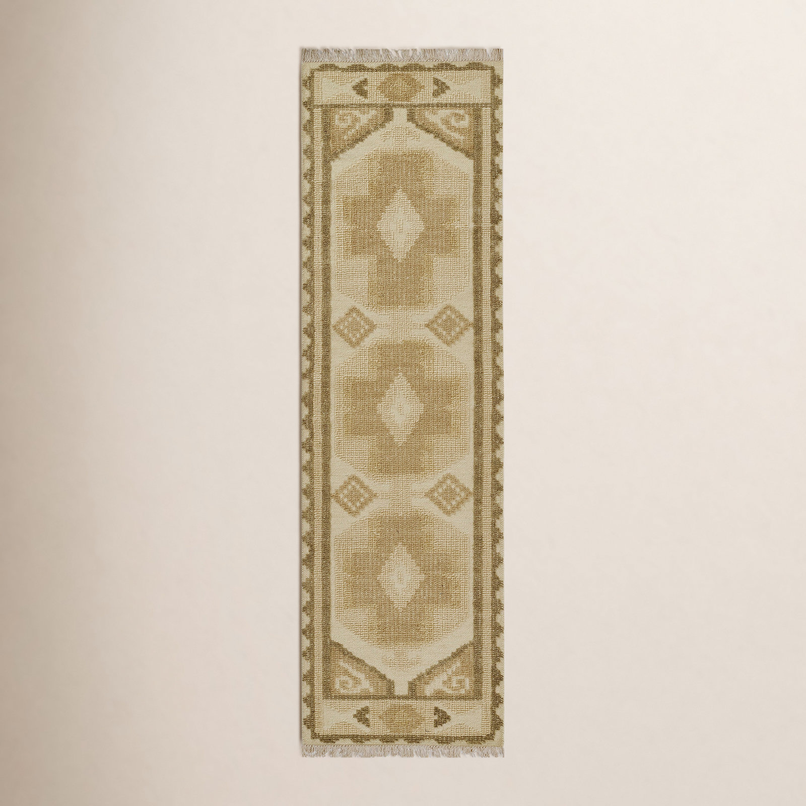 Arlie Natural Hand-Woven Oriental Rug, Runner 2'3" X 8'