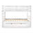 Treva Solid Wood Standard Twin over Twin Bunk Beds with Ladder and Twin Trundle-1081052640