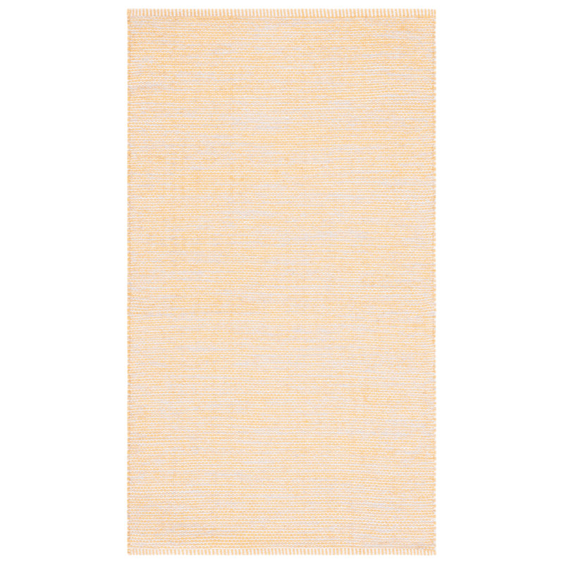 Montauk Flat Weave Cotton Solid Color Rug, Rectangle 2' x 3'