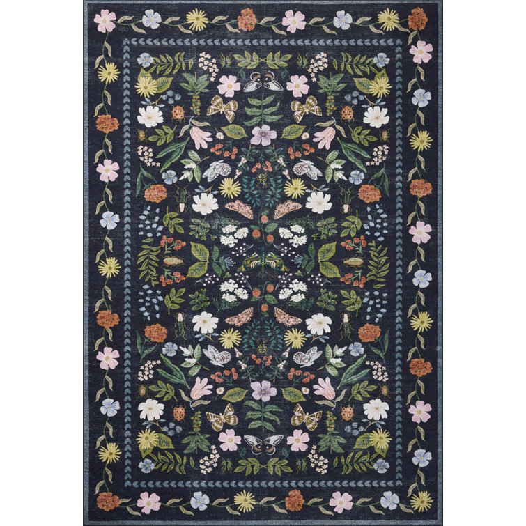 Canopy Black Area Rug