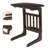 Kadi Solid Wood Pedestal End Table-1974087068