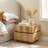 Isola 2 Drawer Nightstand In Light Oak Walnut-118103530