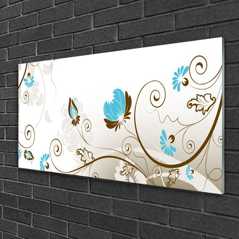 Art Abstract - No Frame Print on Glass