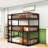 Twin Over Twin Over Twin Triple Bunk Bed With Ladders And Detachable Design