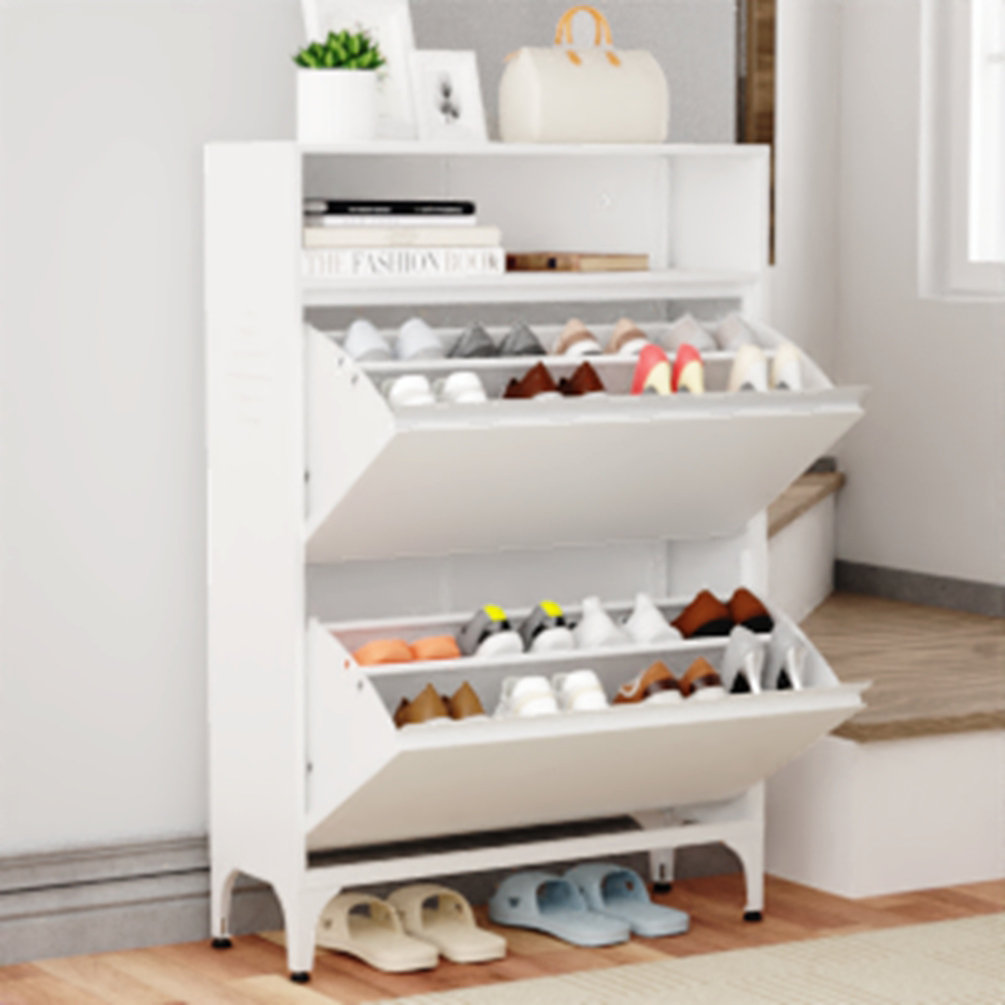 Latitude Run® 20 Pair Shoe Storage Cabinet | Wayfair