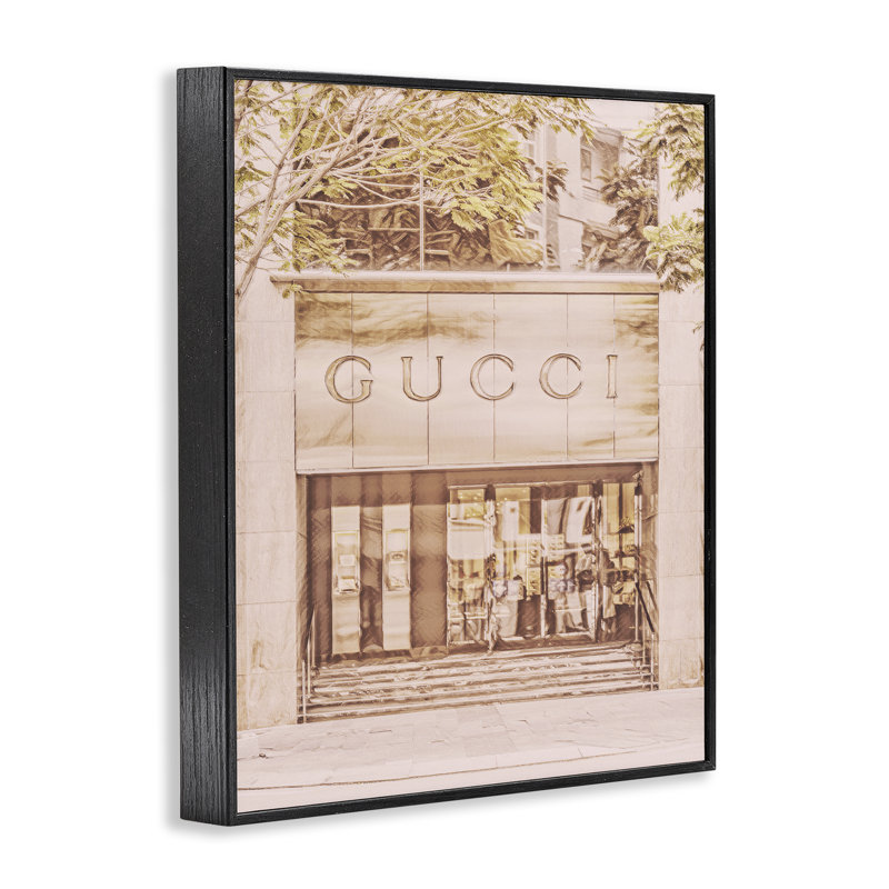 Art graphique, estampe numérique par Graffi *ee Studios, H 14 po x l 11 po, Giclée encadrée noir minuit