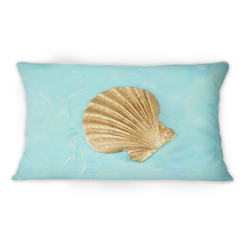 Coussin Golden Seashell On