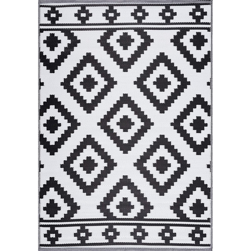 Hulmeville Southwestern Indoor / Outdoor Rug, Rectangle 6' x 9'