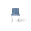 Chaise d'appoint rembourrée en tissu Frozen