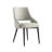 6-Piece Hickson Leatherette Dining Chair with Metal Legs-1272794677