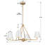 Lustre classique à 4 lumières avec abat-jour Kinston-1679010487-1726472861