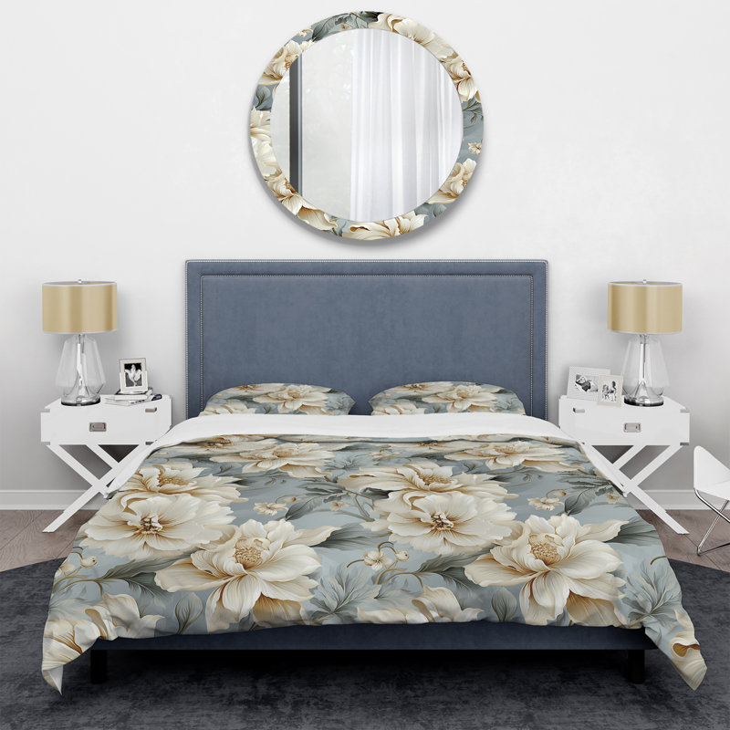 Ensemble de housse de couette Urban Victorian Chic Victorian, Housse de couette simple + 1 taie décorative stan