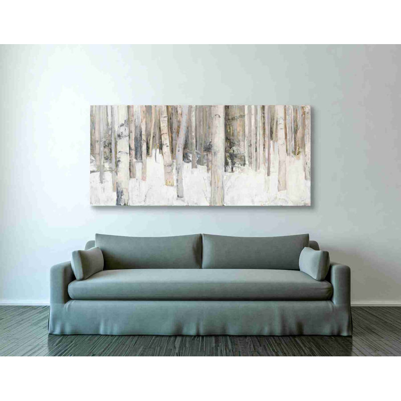 «Warm Winter Light III» par Julia Purinton, art mural sur toile, H 30 po x l 60 po