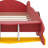Race Car-Shaped Platform Bed With Wheels-264684158