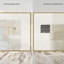Soft Roughness Set Canvas Abstract Print by Oliver Gal, Black Frame, 12 x 12-1645394347-1645394357