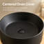 WATERMONY 15.75 " Solid Surface Bathroom Sink
