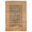 Hand Knotted Wool Area Rug in Black And Gold
