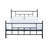 Zunera Modern Bed Frame with Headboard & Footboard, Metal Bed Frame with headboard, Platform Bed-767743987