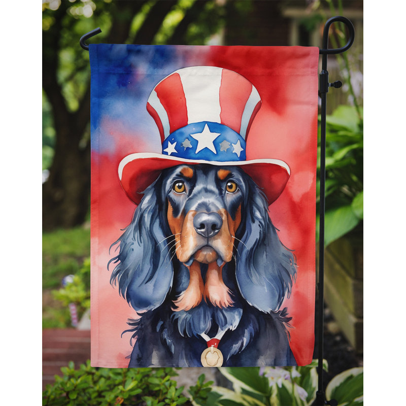 Drapeau patriotique du jardin américain, Setter Gordon