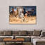 Courir sur un cheval, impression sur toile-92279670