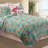 Ensemble de courtepointe réversible en coton Isla Tropics-27169825