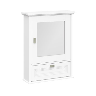Armoire à pharmacie murale avec porte rabattable RiverRidge Geneva