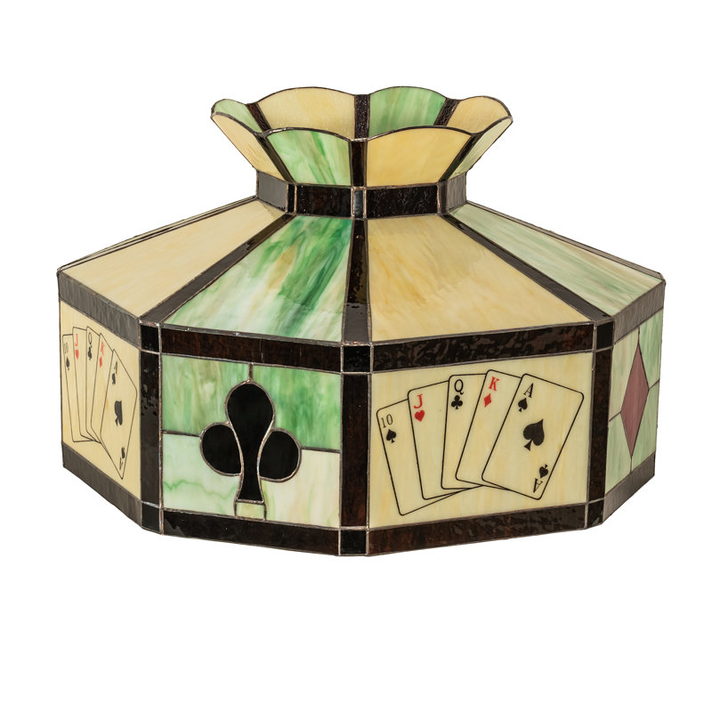 21" Wide Poker Face Shade