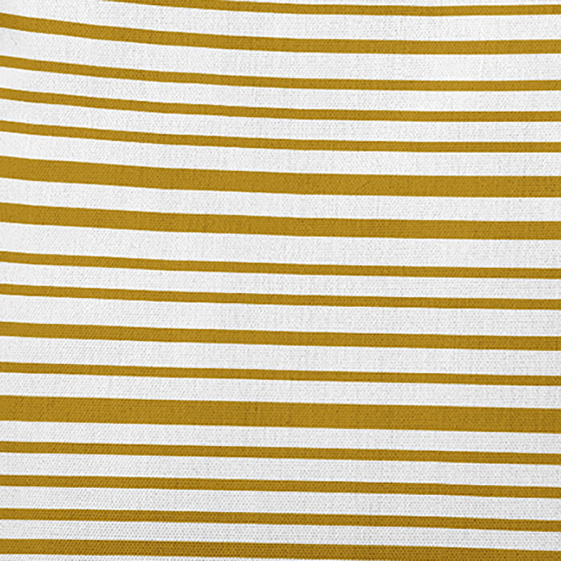 Coussin décoratif intérieur / extérieur Loom Lines, 18 po x 18 po, Or automne